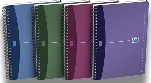 [TIM-002483] Indexboek Oxford Office Urban Mix PP A5 A-Z assorti