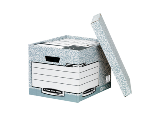 [TIM-00810BB] Archiefcontainer Fellowes Bankers Box 28,5x38x33,3cm grijs