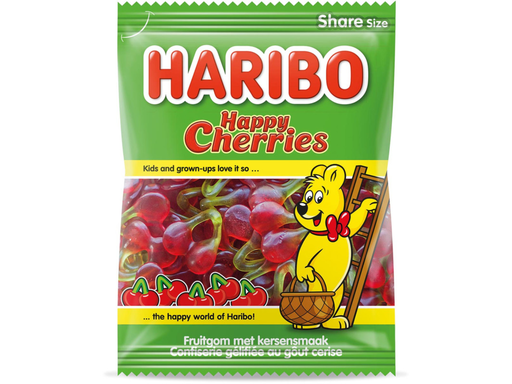 [TIM-029012] Snoep Haribo kersen 185g 