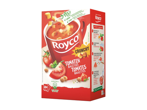 [TIM-046730] Minute soep Royco tomaat met balletjes/korstjes (20)