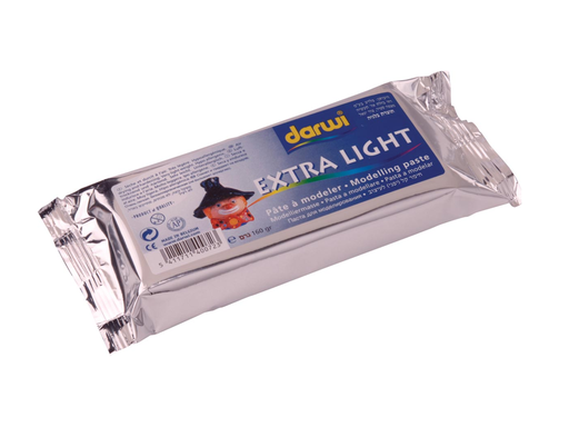 [TIM-083000] Boetseerklei Darwi extra light 160gr wit