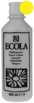 [TIM-0972205] Plakkaatverf Talens ecola 500ml citroengeel