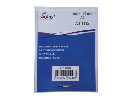 [TIM-098007] Showtas Bronyl PVC A6 180 micron transparant