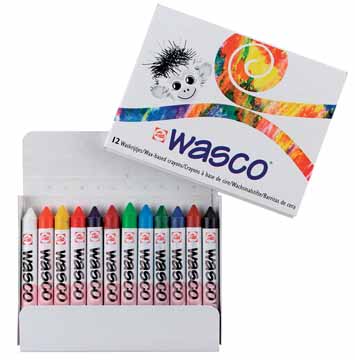 [OUT-1010C12] Waskrijt Talens wasco assorti (12)