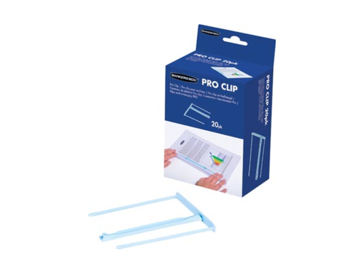 [TIM-1189601] Archiefbinder Bankers Box Pro-Clip lichtblauw (20)