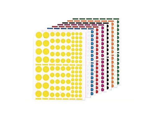 [TIM-119219] Etiketten Agipa rond assorti (1040)