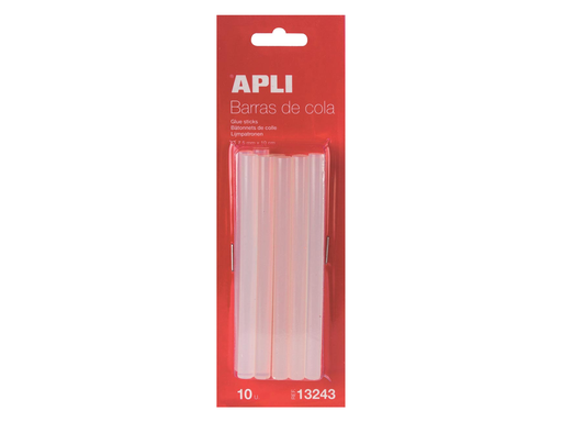 [TIM-13243] Lijmpatronen Apli voor lijmpistool transparant 7,5mm (10)