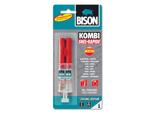 [TIM-1386024] 2-componentenlijm Bison Kombi Snel 24ml
