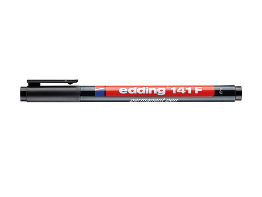 [TIM-141FZ] Marker Edding E-141 OHP ronde punt 0,6mm zwart