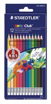 [TIM-1445012] Kleurpotlood Staedtler Noris Erasable 144 50 assorti (12)