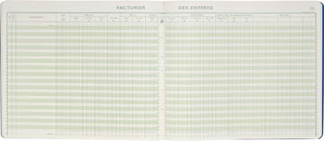 [TIM-14570X] Formulieren BTW Inkoop Exacompta karton 27x32cm 80blad ingebonden franstalig
