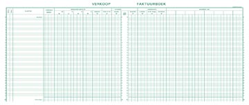 [TIM-14610X] Formulieren BTW Verkoop Exacompta karton 27x32cm 80blad ingebonden nederlandstalig