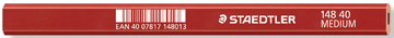 [TIM-14840] Timmermanspotlood Staedtler 148 40 175mm medium