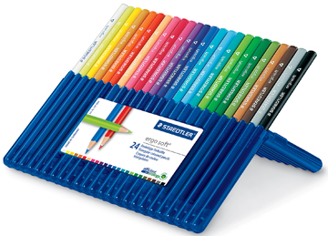 [TIM-157SB24] Kleurpotlood Staedtler Ergosoft 157 assorti (24)