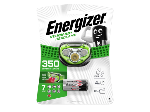 [TIM-1638400] Hoofdlamp Energizer Vision HD incl 3x AA