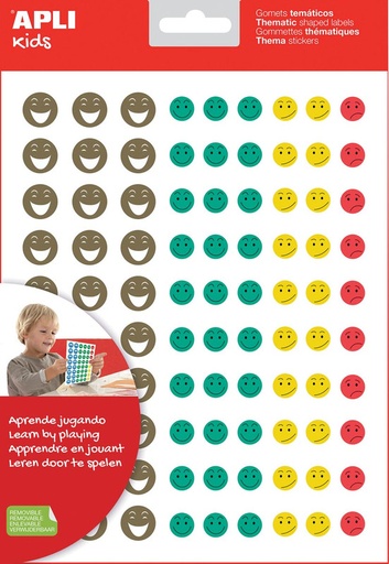 [TIM-16801] Beloningssticker Apli Kids Happy Smile klein (1080)