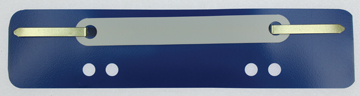 [TIM-1680B] Snelhechter 150x38mm blauw (100)