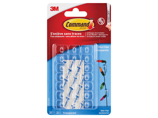 [TIM-17026CL] Ophanghaak 3M Command extra small (20)