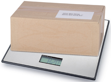 [TIM-1712590] Pakketweger Maul MaulGlobal 25kg zwart