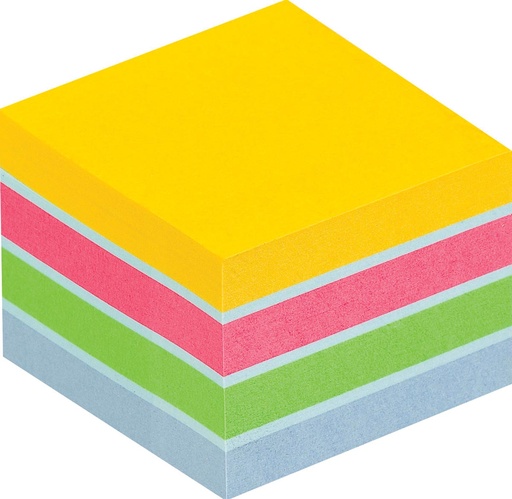 [TIM-2012MUC] Memoblok Post-It Mini Kubus Ultra 51x51mm 400vel assorti