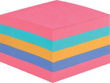 [TIM-2028SRB] Memoblok Post-It Super Sticky 76x76mm assorti rainbow