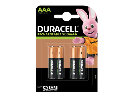 [TIM-203822] Batterij Duracell recharged ultra oplaadbaar AAA (4)