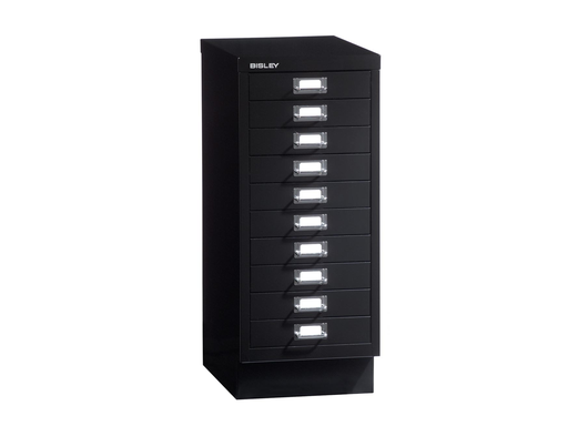 [TIM-2206933] Ladenkast Bisley A4 10 laden zwart 