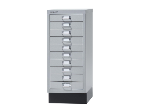 [TIM-2206955] Ladenkast Bisley A4 10 laden zilver 