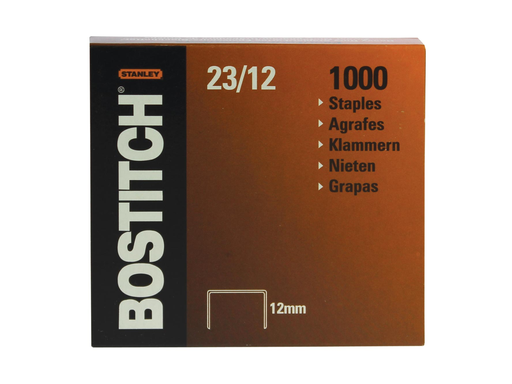[TIM-23-12G] Nietjes Bostitch 23/12 verzinkt 12mm (1000)