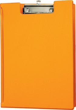[TIM-2339243] Klemplaat met overslag Maul PP A4 met kopklem en insteekmap oranje
