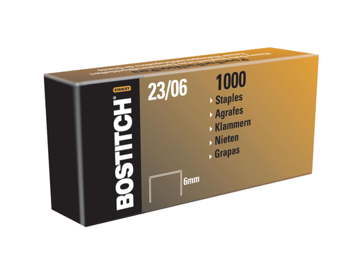 [TIM-23-6G] Nietjes Bostitch 23/6 verzinkt 6mm (1000)