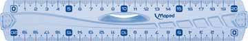 [TIM-242120] Meetlat plastic Maped geometric decimeter 20cm