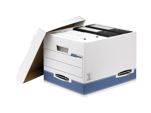[TIM-26101BB] Archiefcontainer Fellowes Bankers Box 28,5x38x33,3cm blauw