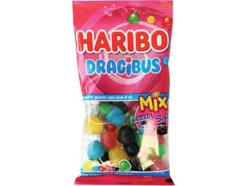 [TIM-29088] Snoep Haribo Dragibus Duomix 130g