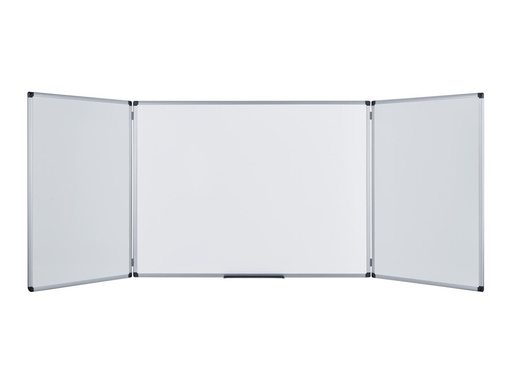 [TIM-3030509] Whiteboard Bisilque Bi-office magnetisch trio 100x150/300cm
