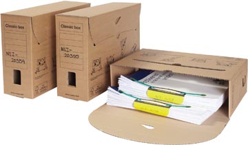 [TIM-3040] Archiefdoos Loeff's Classic Box 370x260x115mm bruin (50)