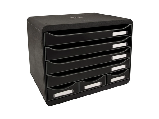 [EXA-307714D] Ladenblok Exacompta Storebox Mini zwart