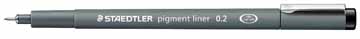 [TIM-308-029] Fineliner Staedtler Pigment Liner 308 0,2mm zwart
