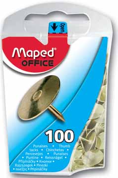 [TIM-3110113] Punaises Maped 10mm gegalvaniseerd (100)