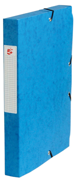 [OUT-314344] Elastobox Pergamy A4 karton 4cm blauw