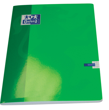 [TIM-324240] Schrift Oxford School karton A4 geruit 72blz assorti