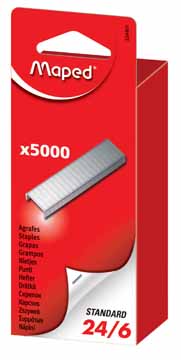 [TIM-324401] Nietjes Maped 24/6 verzinkt (5000)