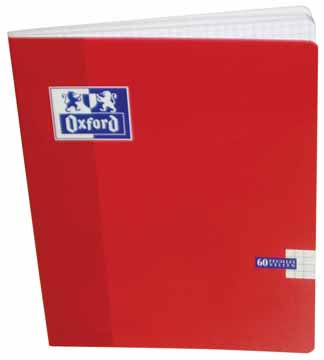 [TIM-325149] Schrift Oxford School karton A5 geruit 120blz assorti