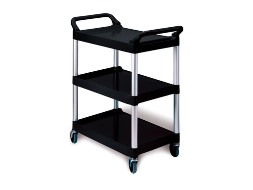 [TIM-342488] Servicewagen Rubbermaid 854x473x959mm zwart