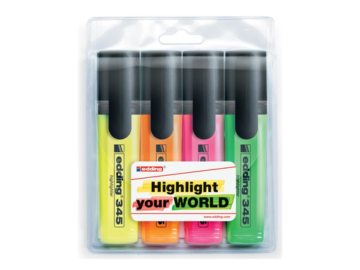 [TIM-345ASS] Markeerstift Edding 345 assorti (4)