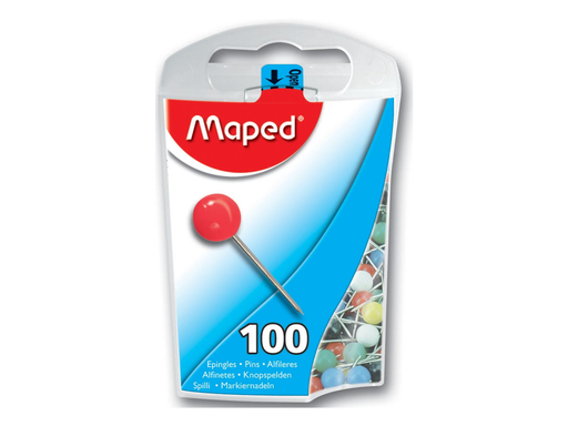 [TIM-3460119] Signalisatiespelden Maped assorti (100)