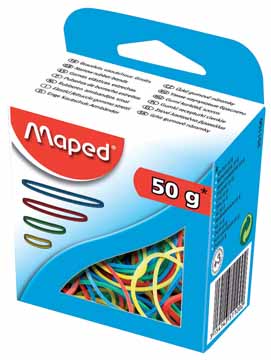 [QUA-351100] Elastieken Maped 50gr assorti