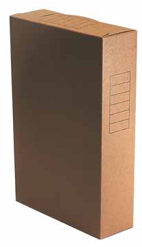 [TIM-35239] Archiefdoos Classex 230x350mm rug 80mm folio bruin