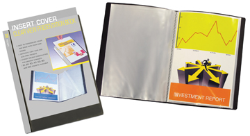 [OUT-37705] Personaliseerbaar showalbum Beautone PP A4 10 tassen zwart