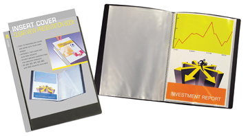 [OUT-37735] Personaliseerbaar showalbum Beautone PP A4 40 tassen zwart